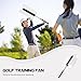 LIOOBO Golf Swing Fan Trainer Power Fan Training Aids for Junior Golf Swing Practice Improve Forearm Strength and Batting Accuracy