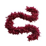 Cynthia's Feathers 100g Chandelle Feather Boa (Burgundy)