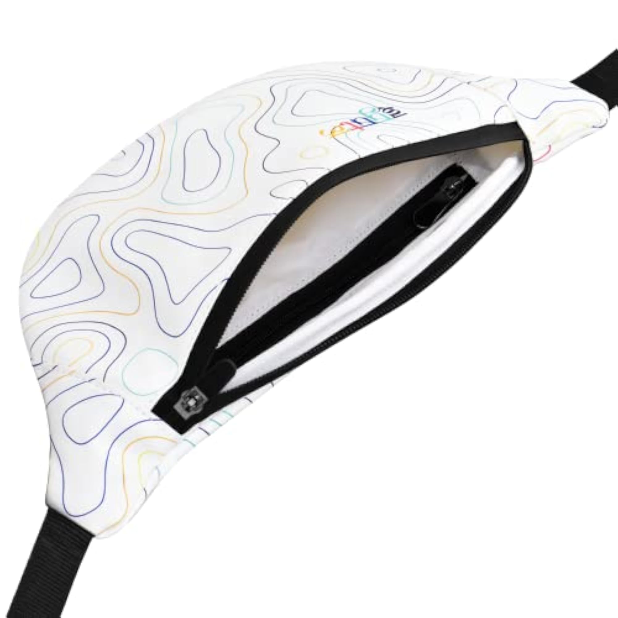 Unisex Premium Printed Leather Waist Pack Slinger Bag