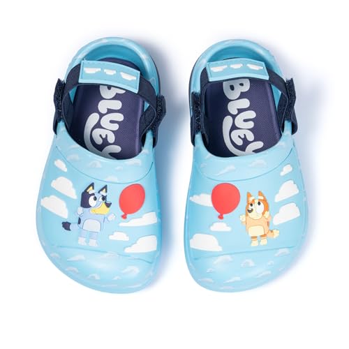 Bluey Molded Foam Clogs for Toddlers Light Blue Size 8 Toddler