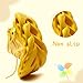 EGMPDA Boys & Girls Kids Shoes Walking Sneakers Slip On Tennis Athletic Running Non Slip Cushioned Spiral Sole Fashions Lightweight Breathable Casual for Big Kid Yellow Size 3