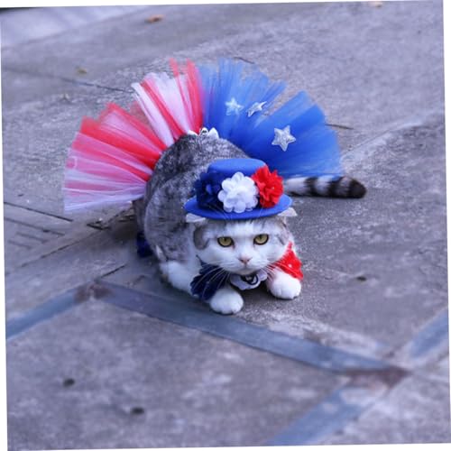 Disfraz Patriótico para Perro con Falda y Sombrero miniatura 5