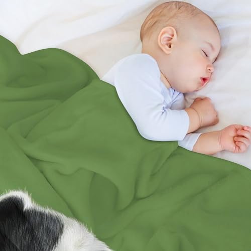 Manta de tejón suave, manta de sofá y cama de forro polar 4