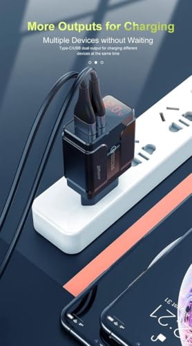 Chargeur Rapide & Câble USB-C DrPhone OptiCharge C HALO5 PD 18W - 7