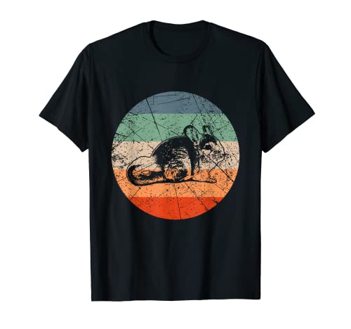 Silueta de animales retro – Chinchilla vintage amante Camiseta