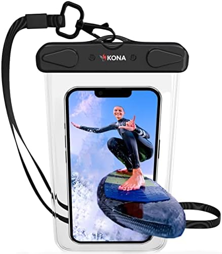 Kona Submariner Waterproof Phone Pouch - Floating Waterproof Phone Protector Ideal for iPhone | Ultimate Protection Waterproof Phone Case Ensures Safety - Universal Waterproof Pouch Keeps Phone Dry
