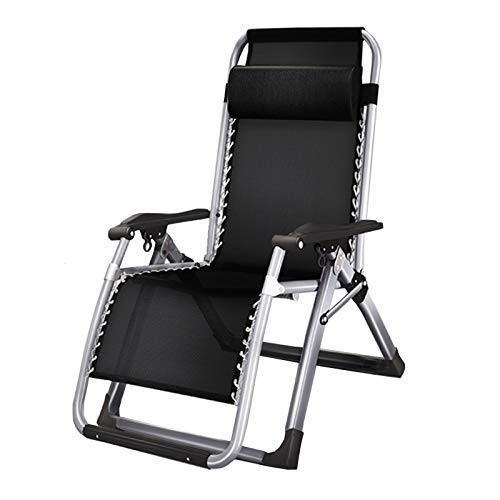 Silla al aire libre para acampar sillón reclinable portátil para terraza y patio