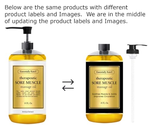 Sore Muscle Massage Oil 8 Fl Oz - Arnica Extract and Peppermint - Soothe Sore and Tired Muscle and Joints - Image 3