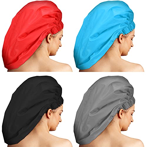 4 Pack Super Jumbo Shower Cap