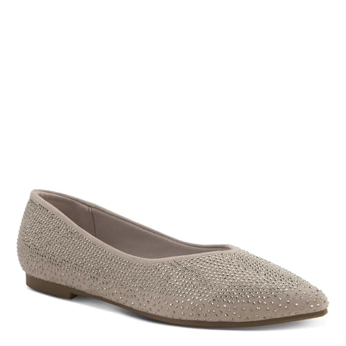 PATRIZIA Women's LOWEN Slip-On Jewel-Embellished Flats - Pointed Toe, Comfortable and Elegant