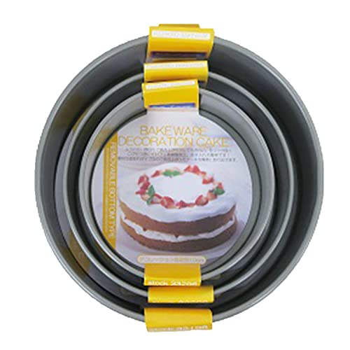 FUJIHORO デコレーション底取型3点セット グレー セット