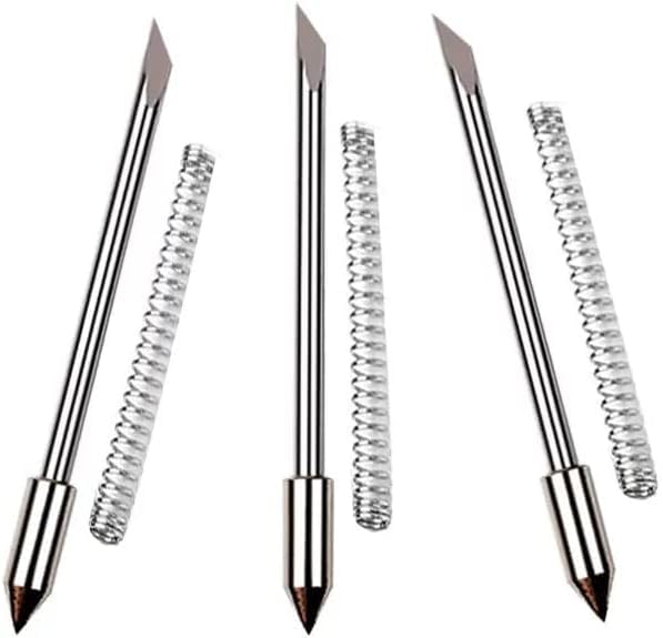 15PCS 30 degree Graphtec CB09 cutting plotter vinyl cutter blade pin knife tool needle 0.9mmx19mm 30°