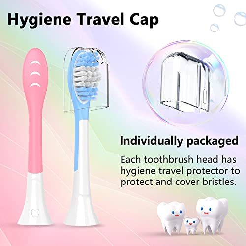 Jieclimomo Kids Replacement Toothbrush Head Compatible With Sonicare Kids Electric Toothbrush Hx6321, Hx6340, Hx6032/94, Hx6321, Hx6042, 8 Pack General Size Brush Replacement Heads For Boys Girls 7+ #TOP4