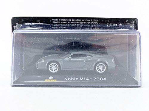 Escultura de Coche de Metal 1:43 - Noble M14-2004 Gris
