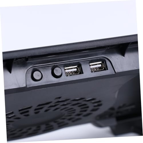 Base para Laptop con 5 Ventiladores, Ajustable, Negra miniatura 4
