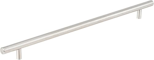 Richelieu Hardware BP3487333170 Tivoli Collection - Tirador moderno de acero inoxidable cepillado de centro a centro para cocina, baño y muebles