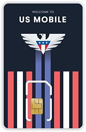 US Mobile Prepaid Super LTE SIM Card - Unlimited Talk, Text & Data from $35/mo.| Mobile Hotspot - No Contract