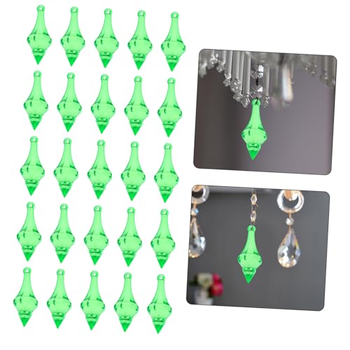 Décorations suspendues légères pour rideaux et suspensions acrylique transparent
