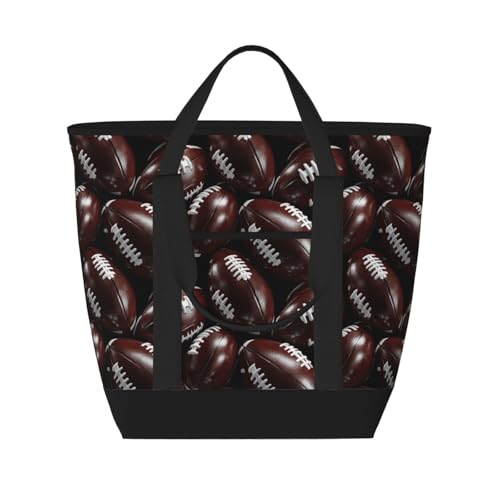 Sac d'épicerie isotherme football américain pour courses et repas