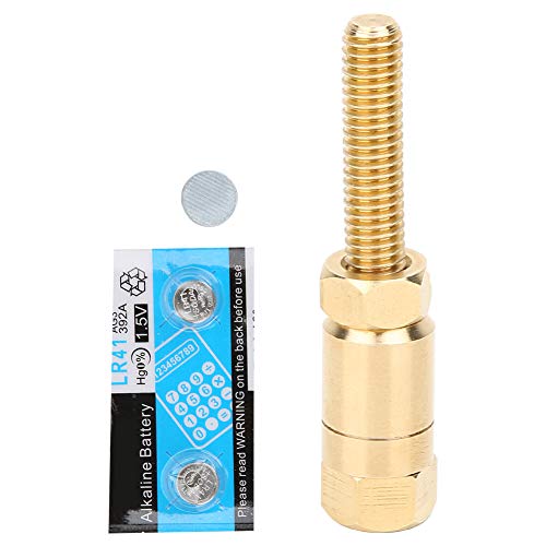 Hztyyier Nut Off Magic Tricks Autorotation Rotating Screw Magic Props Close Up Gimmick Tricks Nut Off Screw Close-Up Magic Trick