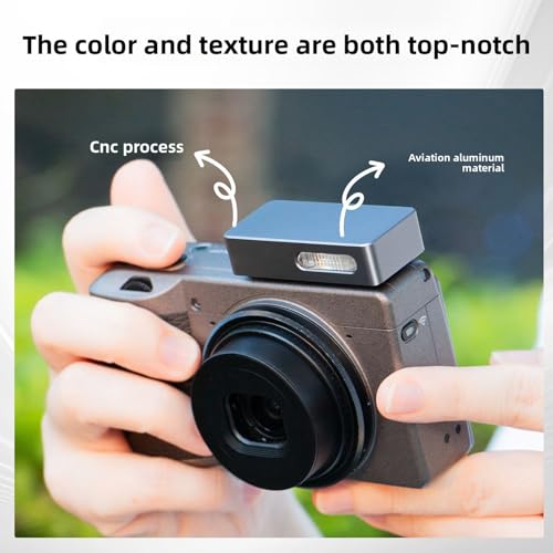 Flash de cámara para Ricoh GR recargable compatible con modelos GR3 y GR4 4