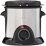 Presto 05470 Stainless Steel Electric Deep Fryer, Silver