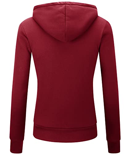 Image of SWISSWELL Hoodies for Women Winter Fleece Sweatshirt - Full Zip Up Thick Sherpa Lined Hooded Jacket