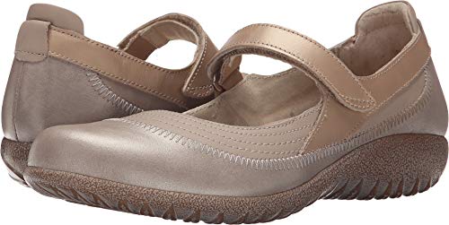 Image of NAOT Footwear Women's Kirei Maryjane with Cork Footbed and Arch Comfort and Support - Lightweight and Perfect for Travel- Removable Footbed