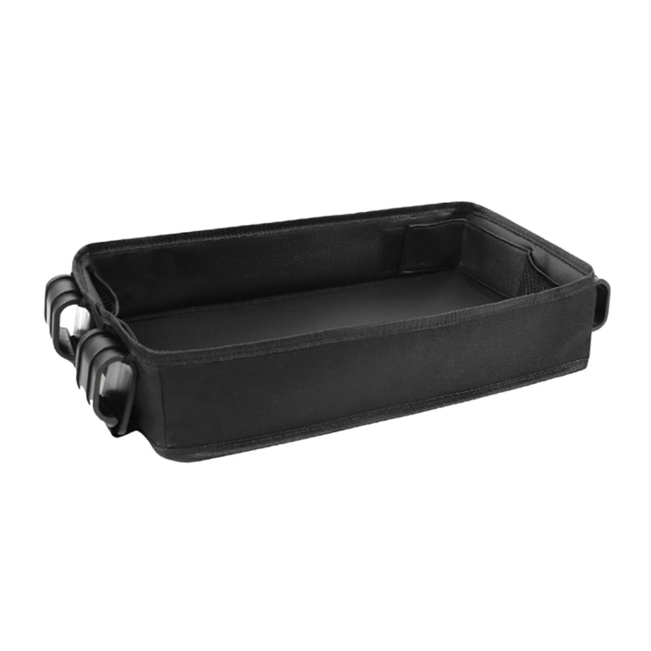SHOWERORO Vassoio Per Snack Per Passeggino Attacco Per Telefono Portabicchieri Accessorio Per Organizer Per Vassoio Snack Per Passeggino Nero Xl