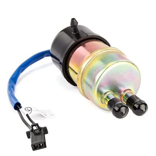 QASULER Bomba de combustible for motocicleta 12V 1A 10mm, for CB400 CB-1 CBR600F CBR250 MC19 CBR400 NC23 NC29 NSS250 NT400 NV40 NT650 NTV600 Módulo de bomba de combustible para automóvil