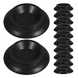 VILLFUL 20pcs Anti-slip Grand Piano Caster Cups for Furniture Wheels Plastic Foot Fixers for Refrigerator and Office Chair Non-skid Pads for Hardwood Floors Shock Absorbing Wheel Stoppers - Image 1