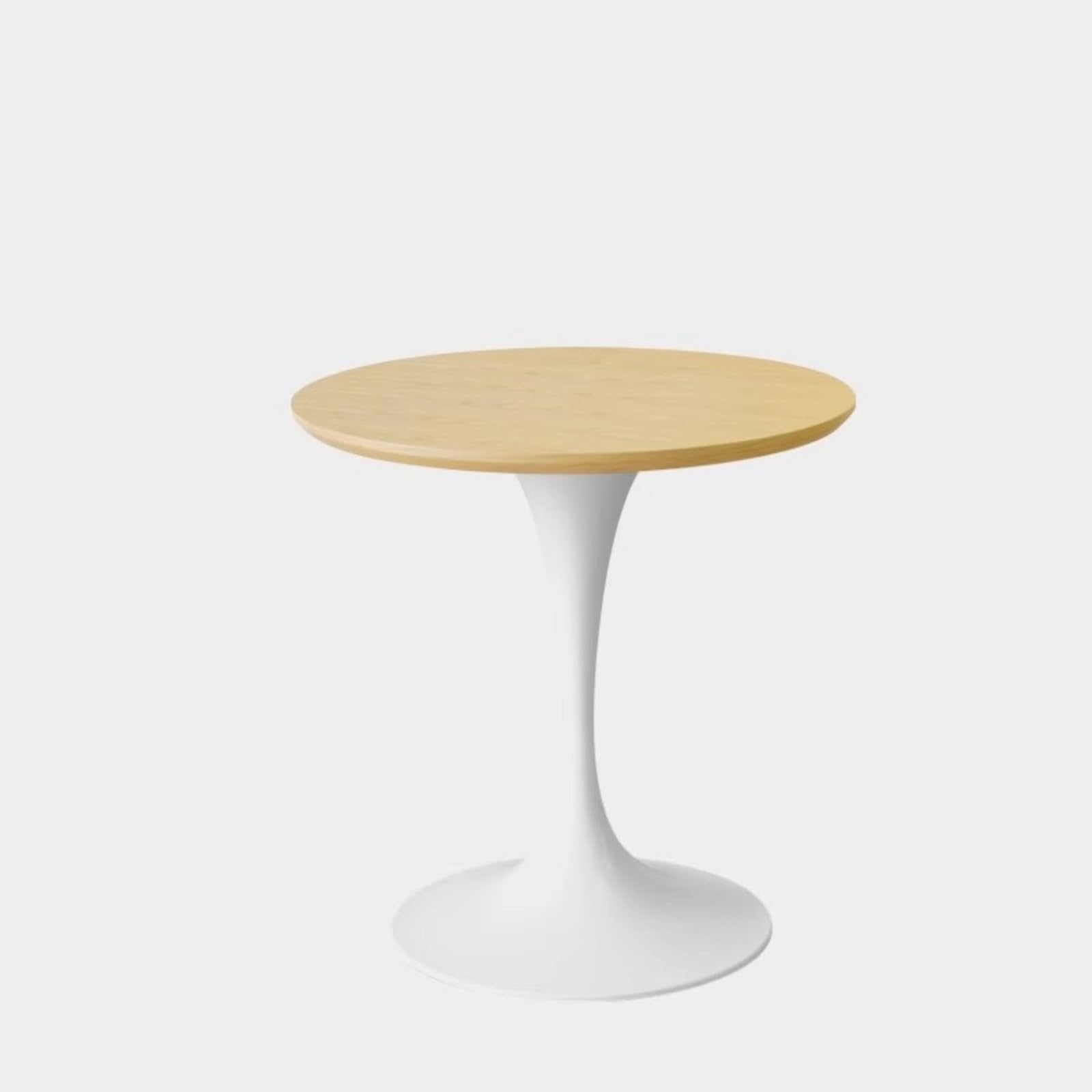Table ronde bois 60cm gain de place pour salle à manger moderne