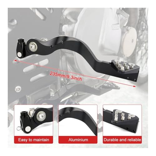 Levier de frein pliable pour DR650 moto de 1996 à 2023