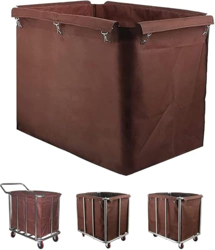 Bolsa de recambio para carrito de la colada comercial de 400L en forma rectangular 2