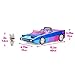 LOL Surprise Dance Machine Car with Exclusive Doll, Surprise Pool and Dance Floor, Multicolor and Magic Blacklight, for Kids