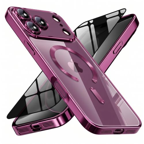Image of Magnetic for 18 Pro Max Case with Privacy Screen Protector