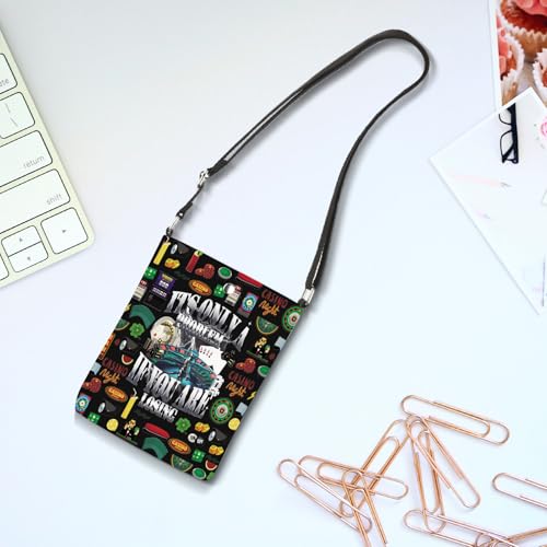 TIIMG It's Only A Problem If You Are Losing Gift Casino Night Gift Lucky Gambling Present Crossbody Bag4