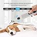 Silent Groom Pro Nail Grinder - 5 Speeds Dual LED Light Quiet Electric Pet Nail Trimmer, USB Rechargeable 1200mAh Dog/Cat File for Calm Grooming (Nail Grinder)