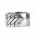 HIJONES Joyas Hombre Tela Cruzada Punk Europeo Titanio Anillos De Acero Tamaño 26 Imagen de HIJONES Joyas Hombre Tela Cruzada Punk Europeo Titanio Anillos De Acero Tamaño 26