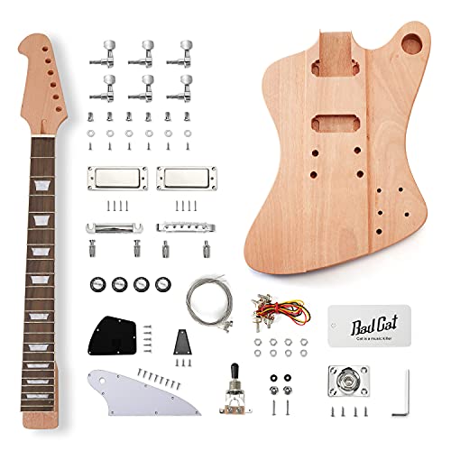 Bad Cat Instruments DIY Electric Guitar Kit Firebird Style 6 Strings