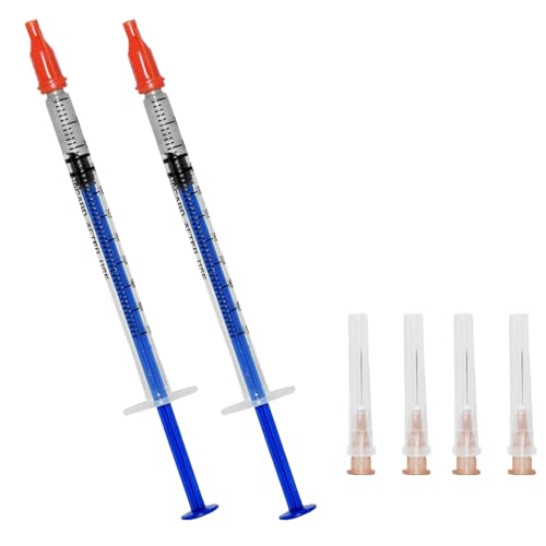 GNAUMORE Pintura Conductora de Electricidad,Conductivo Pasta de Plata,Adhesivo Pluma de Pintura de Plata para Teclado Reparación,Placa de Circuito Electrónico,0.2ml*2PC