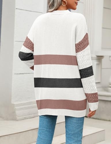 Image of Zeagoo Cardigan Sweaters for Women Long Sleeve Fall Clothes Button Down Top