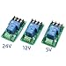 2PCS 5V 30A Single Channel Relay Module - Optocoupler Isolation High/Low Level Trigger for Industrial Control, AC 250V/DC 30V
