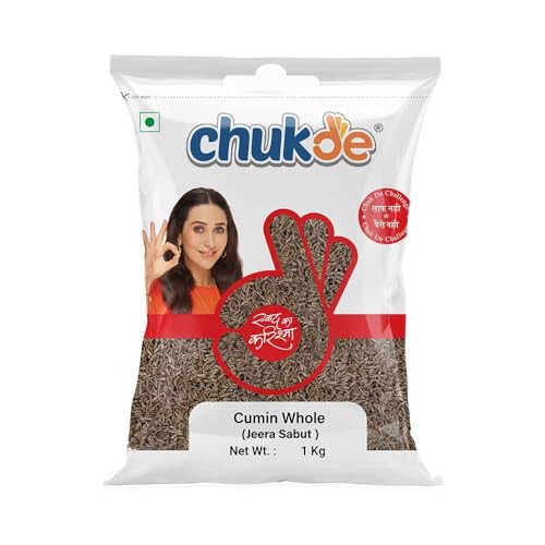 Image of Chukde Jeera Sabut - 1 Kg | Whole Spices for Vegetarian, Meat, and Rice Dishes, Snacks, and Beverages | Digestion Aid, Blood Sugar Regulator, Anti-Inflammatory