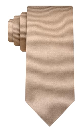 KissTies Mens 63 Extra Long Tan Tie Business Wedding Necktie + Gift Box