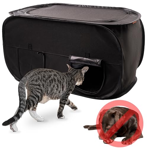 Pexter Cat Litter Box Enclosure, Dog Proof, Discreet and Hidden Litter Box, Kitty Litter Trap Design...
