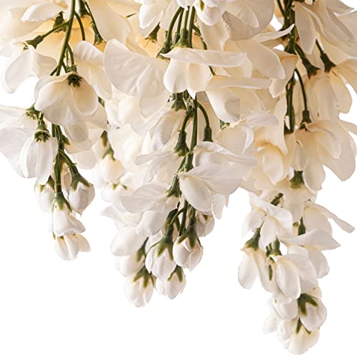 Ashland 17”; Cream Wisteria Bush