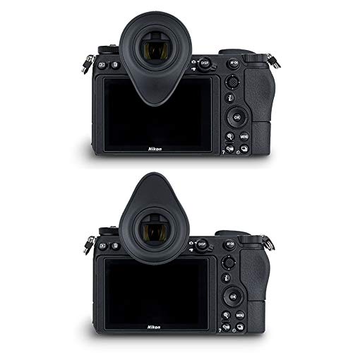 Kiwifotos Eyecup okulary pasuje do Nikon Z6 Z7 zastępuje kubek do oczu Nikon DK-29
