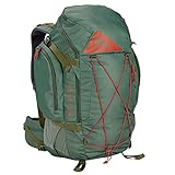 Kelty Redwing 36 – 36 Liter Internal Frame Backpack for Hiking, Backpacking, Travel, Carry-on Compatible, Hip Belt, Customized Fit, 2023 (Duck Green)
