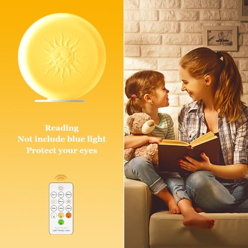 Light-Therapy-Lamp2-Major-FunctionsActivate-MoodRelieve-HeadacheUV-Free-10000-LUX-Treatment-Light20-Level-Drightness-Fine-Tuning-4-TimingsLarge-Glossy-Rotatable-Stand